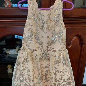 rose gold tween dress